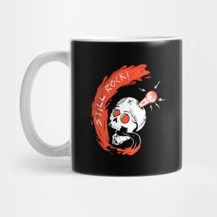 Still Rock Skull Melting Grunge Mug